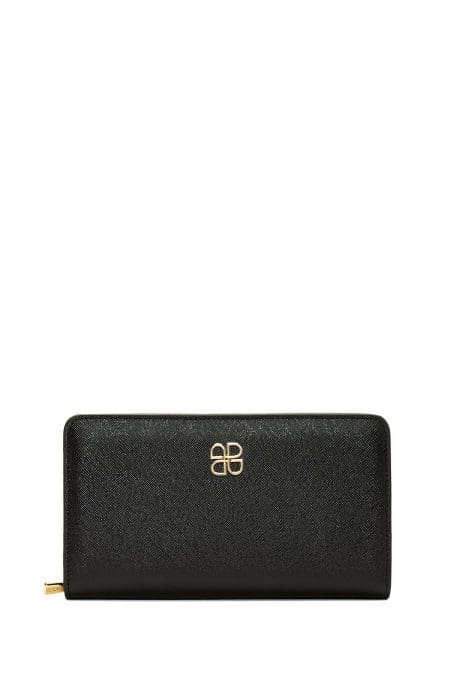 کیف پول مشکی زنانه دری مد