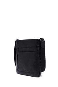 کیف کراس بادی چرمی مردانه مشکی بند بلند دری مد