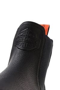 Harley Davidson Kadın Siyah Mourir Deri Chelsea Bot