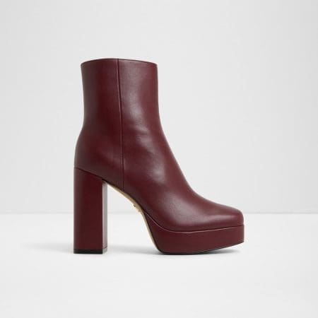 بوت زنانه بورگندی لژدار شیک آلدو VAYLEN – ALDO