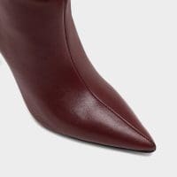 بوت زنانه بورگندی چرم بژ شیک آلدو HEKINAN-TR – ALDO