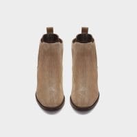 بوت زنانه بژ چرم بژ آلدو BUZEN-TR – ALDO