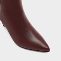 بوت زنانه زرشکی چرمی آلدو CHICA-TR – ALDO