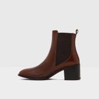 بوت زنانه قهوه‌ای چرم بژ آلدو HIDA-TR – ALDO