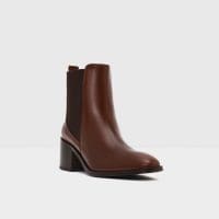بوت زنانه قهوه‌ای چرم بژ آلدو HIDA-TR – ALDO