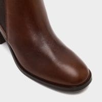 بوت زنانه قهوه‌ای چرم بژ آلدو HIDA-TR – ALDO