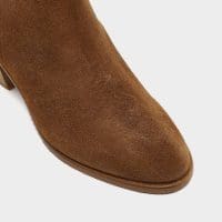 بوت زنانه قهوه‌ای چرم بژ آلدو LARISSI-TR – ALDO