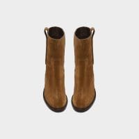 بوت زنانه قهوه‌ای چرم بژ آلدو MAPOCH-TR – ALDO