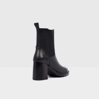 بوت زنانه مشکی پاشنه‌دار چرم بژ آلدو NARITA-TR – ALDO