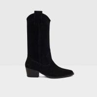 بوت زنانه مشکی چرم بژ آلدو GERO-TR – ALDO