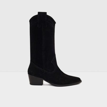 بوت زنانه مشکی چرم بژ آلدو GERO-TR – ALDO