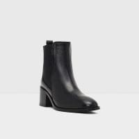 بوت زنانه مشکی چرم بژ آلدو HIDA-TR – ALDO