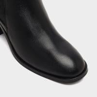 بوت زنانه مشکی چرم بژ آلدو HIDA-TR – ALDO