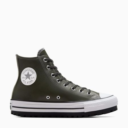 بوت کانورس آل‌استار Chuck Taylor All Star City Trek سبز مردانه و زنانه چرم
