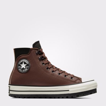 بوت کانورس آل‌استار Chuck Taylor All Star City Trek قهوه‌ای مردانه و زنانه چرم ضدآب