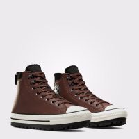 بوت کانورس آل‌استار Chuck Taylor All Star City Trek قهوه‌ای مردانه و زنانه چرم ضدآب
