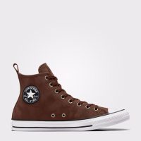 بوت کانورس آل‌استار Chuck Taylor All Star قهوه‌ای مردانه و زنانه چرم