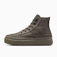 بوت کانورس آل‌استار Chuck Taylor All Star Equip قهوه‌ای مردانه و زنانه چرم ضدآب