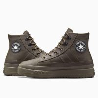 بوت کانورس آل‌استار Chuck Taylor All Star Equip قهوه‌ای مردانه و زنانه چرم ضدآب