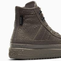 بوت کانورس آل‌استار Chuck Taylor All Star Equip قهوه‌ای مردانه و زنانه چرم ضدآب