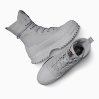 بوت کانورس آل‌استار Chuck Taylor All Star Lugged 2.0 CC XHi طوسی مردانه و زنانه چرم لژدار ضدآب