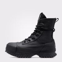 بوت کانورس آل‌استار Chuck Taylor All Star Lugged 2.0 CC XHi مشکی مردانه و زنانه چرم لژدار ضدآب