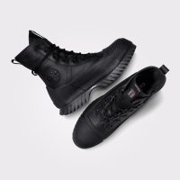 بوت کانورس آل‌استار Chuck Taylor All Star Lugged 2.0 CC XHi مشکی مردانه و زنانه چرم لژدار ضدآب