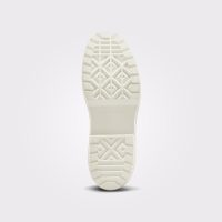 بوت کانورس آل‌استار Chuck Taylor All Star Lugged Heel بژ زنانه چرم لژدار