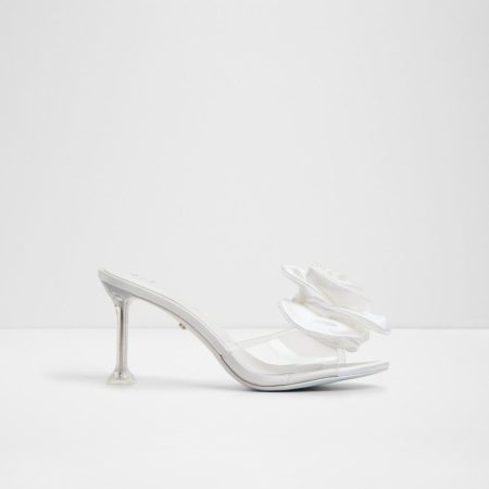 دمپایی پاشنه‌دار زنانه سفید آلدو CINDERELLAMULE – ALDO