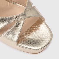 صندل زنانه پاشنه بلند طلایی آلدو LULEA-TR – ALDO