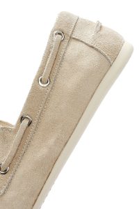 لوفر زنانه بژ بند دار جیر چرم دری مد