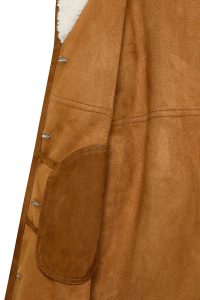 پالتو زنانه بژ خزدار Tahoe دری مد