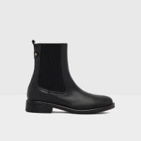 چکمه زنانه مشکی چرم بژ آلدو SUBURS-TR – ALDO