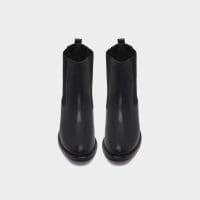 چکمه زنانه مشکی چرم بژ آلدو SUBURS-TR – ALDO