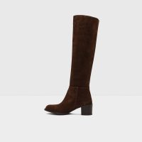 چکمه زنانه چرم قهوه‌ای FAVORME-TR – ALDO