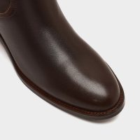 چکمه زنانه چرم قهوه‌ای MUTSU-TR – ALDO