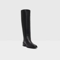 چکمه زنانه چرم مشکی MUTSU-TR – ALDO