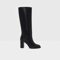 چکمه زنانه چرم مشکی NAGOYA-TR – ALDO