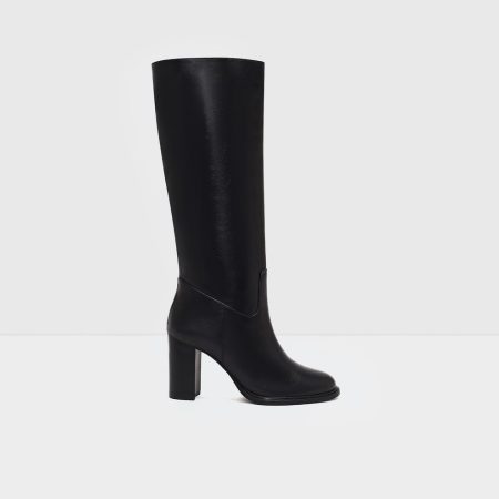 چکمه زنانه چرم مشکی NAGOYA-TR – ALDO