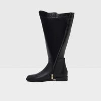 چکمه زنانه چرم مشکی YACHIO-TR – ALDO