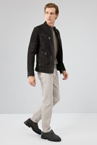 کت جیر مردانه خاکستری Patrick دری مد