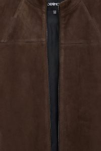 کت جیر مردانه رنگ قهوه‌ای یقه دیپلمات جذب Neymar دری مد