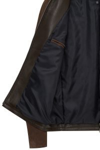 کت جیر مردانه رنگ قهوه‌ای یقه دیپلمات جذب Neymar دری مد