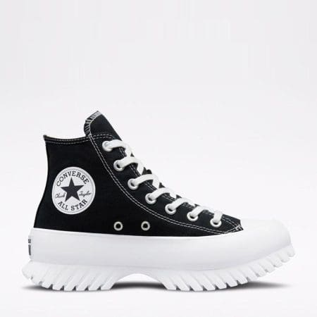 کتونی لژدار کانورس آل استار Chuck Taylor All Star Lugged 2.0 مشکی مردانه و زنانه اورجینال
