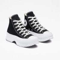 کتونی لژدار کانورس آل استار Chuck Taylor All Star Lugged 2.0 مشکی مردانه و زنانه اورجینال