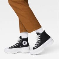 کتونی لژدار کانورس آل استار Chuck Taylor All Star Lugged 2.0 مشکی مردانه و زنانه اورجینال