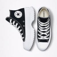 کتونی لژدار کانورس آل استار Chuck Taylor All Star Lugged 2.0 مشکی مردانه و زنانه اورجینال