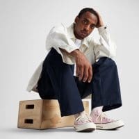 کتونی کانورس آل استار Chuck 70 صورتی مردانه و زنانه اورجینال