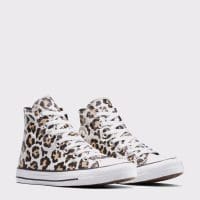 کتونی کانورس آل استار Chuck Taylor All Star Leopard مشکی مردانه و زنانه اورجینال