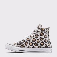 کتونی کانورس آل استار Chuck Taylor All Star Leopard مشکی مردانه و زنانه اورجینال